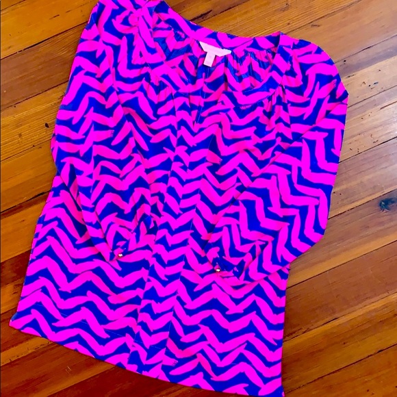 Lilly Pulitzer Blouse - Picture 1 of 1